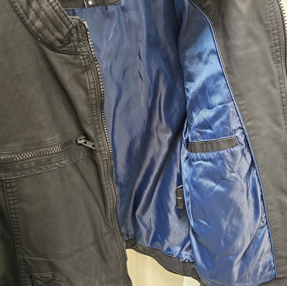 Wilson's Leather Black Rivet Men's Jacket - Picture 3 of 7